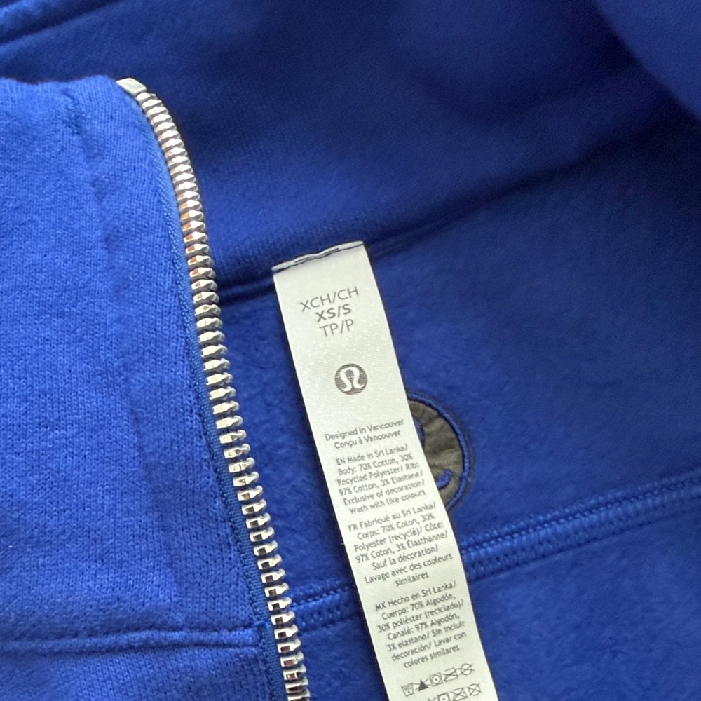 Lululemon scuba oversized funnel neck half zip - Picture 3 of 5